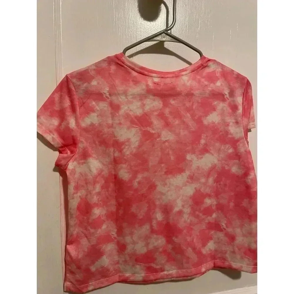 Old Navy Girls Size XL 14-16 Pink Tie-Dye T-Shirt